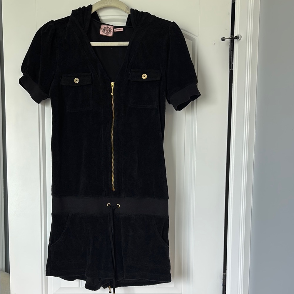 Juicy Couture Charcoal Hooded Garment